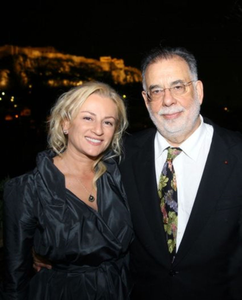 Δεσποινα Μουζάκη και Francis Ford Coppola