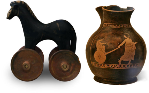 ancient greek toys: for the children thousand of years before