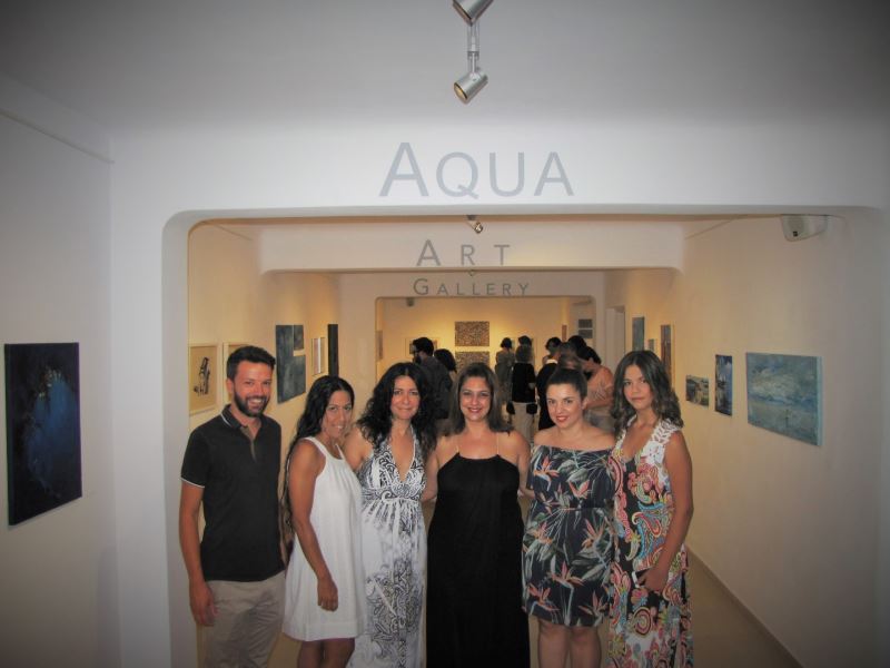 Η aqua gallery εγκαινίασε την έκθεση «Η Τέχνη ταξιδεύει»
