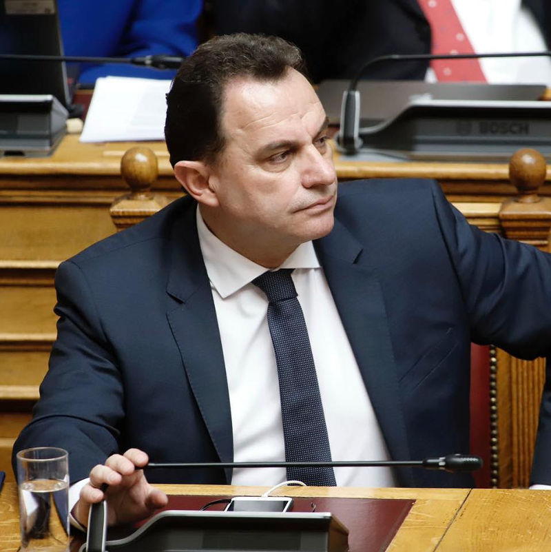 Γιώργος Γεωργαντάς Υφυπουργός Ψηφιακής Διακυβέρνησης στη Βουλή