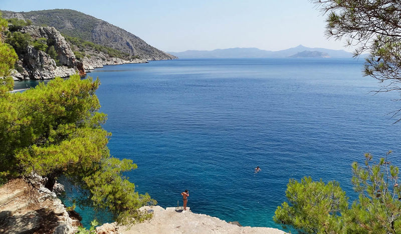 saronic islands the archipelago near athens