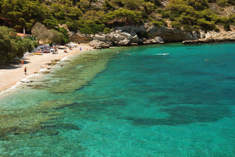 saronic islands the archipelago near athens