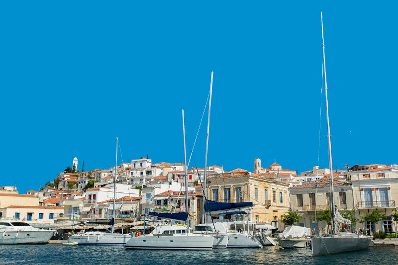 saronic islands the archipelago near athens