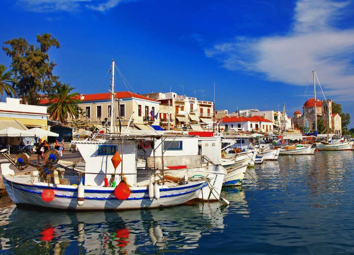 saronic islands the archipelago near athens