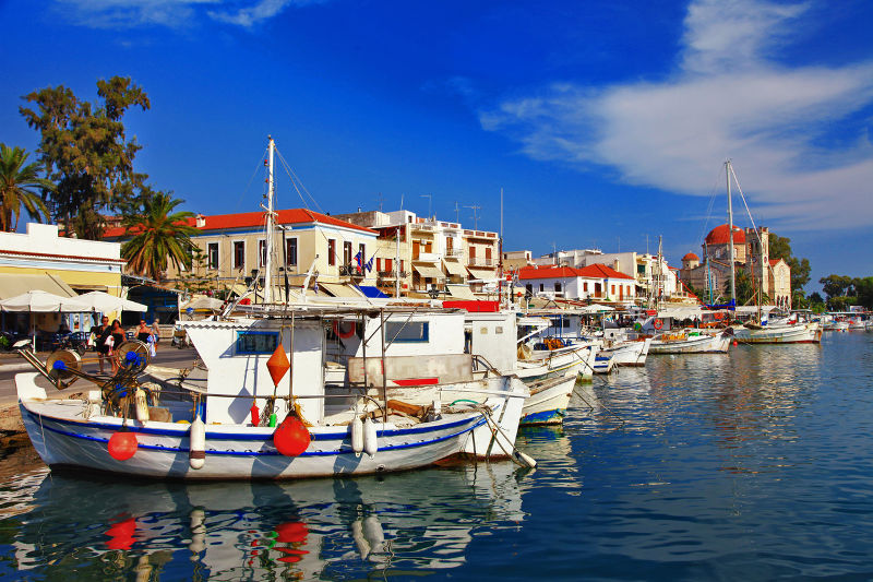 saronic islands the archipelago near athens