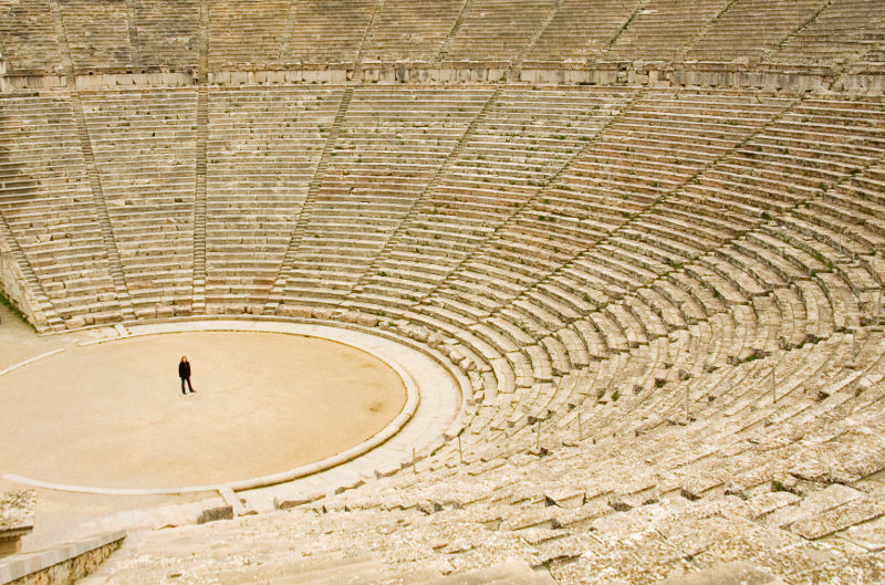 the thеаtеr of epidaurus